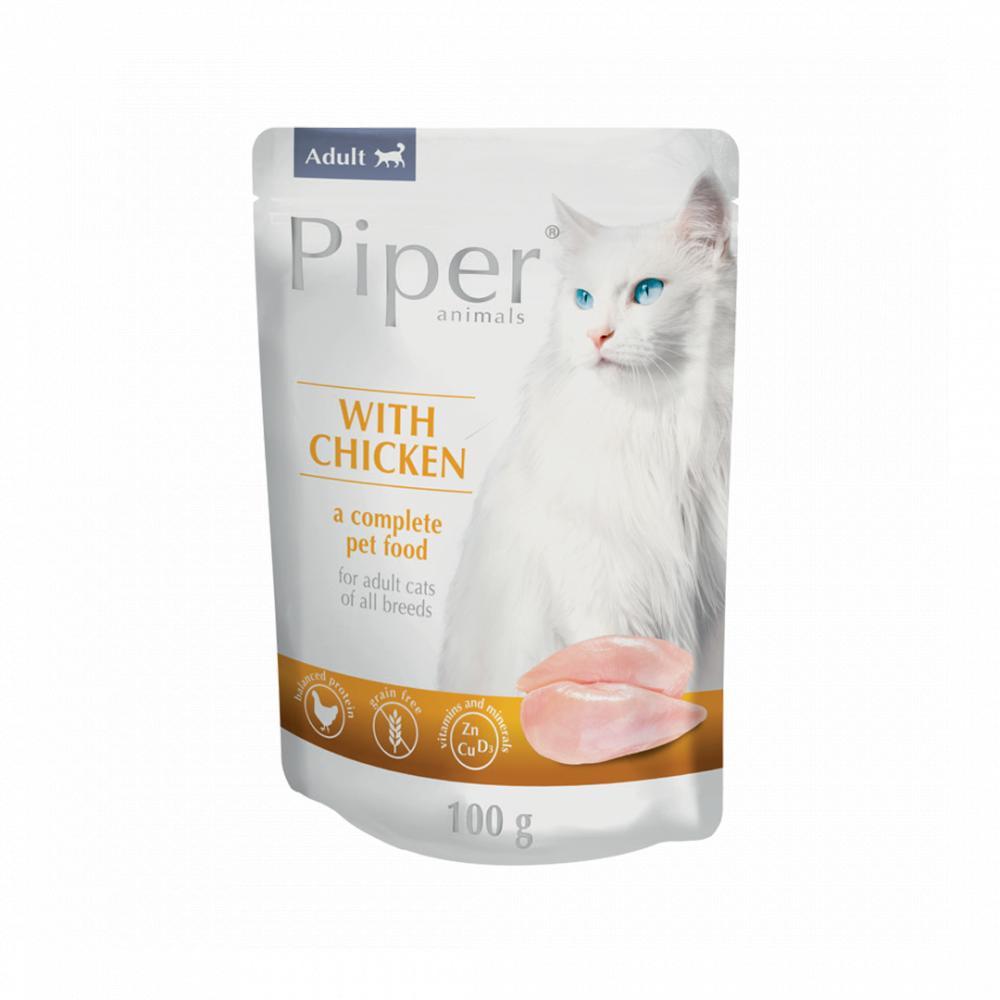 lehrhaupt adam chicken in charge PIPER CAT WITH CHICKEN