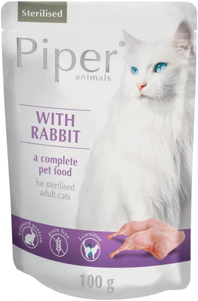 PIPER CAT WITH RABBIT STERILISED piper cat with tuna sterilised