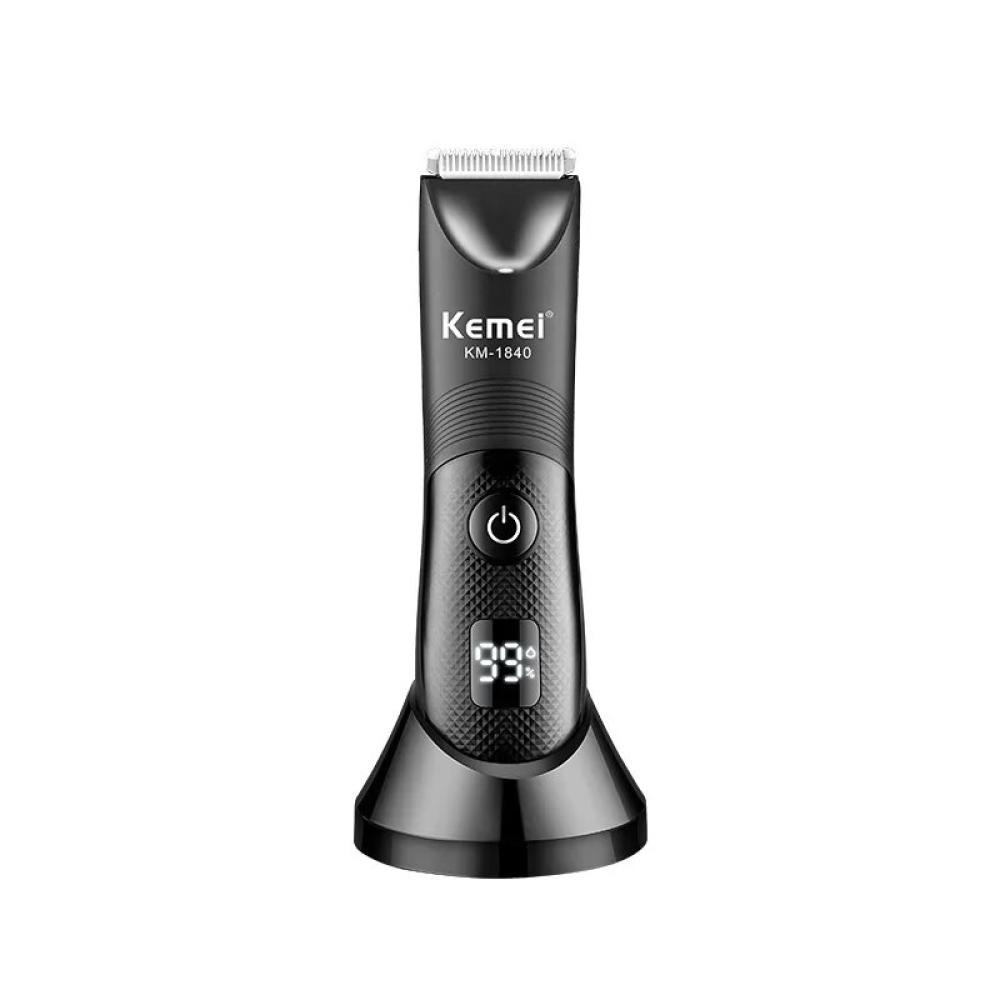 Kemei Hair Clipper - Rechargable Hair Clipper Professional Lady Secret trimmer, KM-1840 12v household rechargeable lithium battery universal for power tools electric screwdriver electric drill angle grinder battery