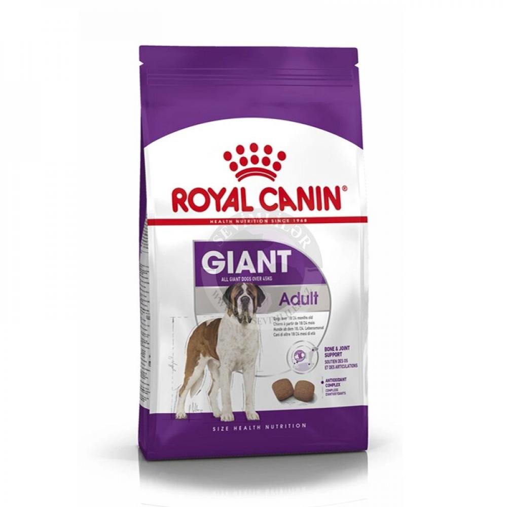 Royal Canin \/ Dry food, Giant, Adult, 15 kg royal canin dry food light weight mini adult 6 7 oz 3 kg