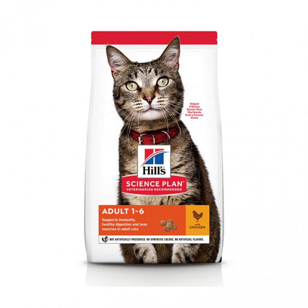 Hill's Science Plan Cat - Chicken - 3kg whiskas cat food dry chicken adult 1 years 6 6 lbs 3 kg
