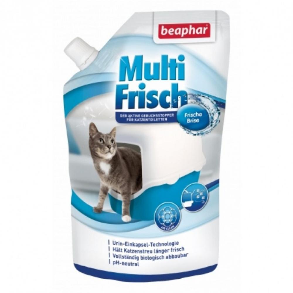 Beaphar Cat Litter Deodoriser - Ocean Breeze - 400g intersand cat litter odourlock calming breeze multi cat formula 26 5 lbs 12 kg