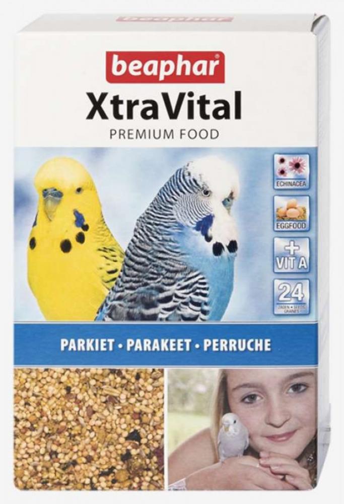 beaphar Xtra Vital Parakeet - Budgies - 1kg beaphar xtra vital parakeet budgies 500g