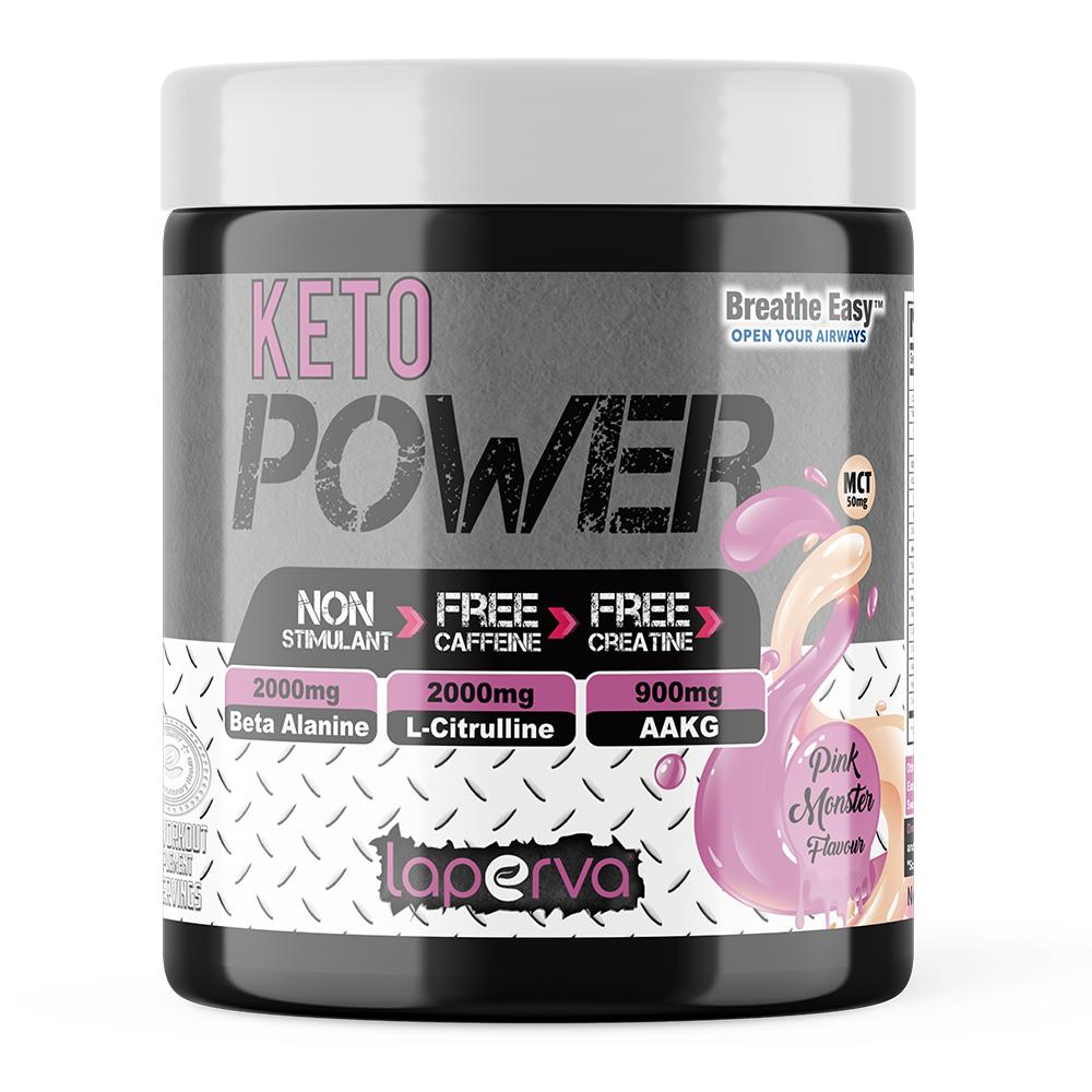 Laperva Keto Power, Pink Monster, 30 l leucine cas 61 90 5 food grade nutritional fortifier amino acid alleviating muscle fatigue