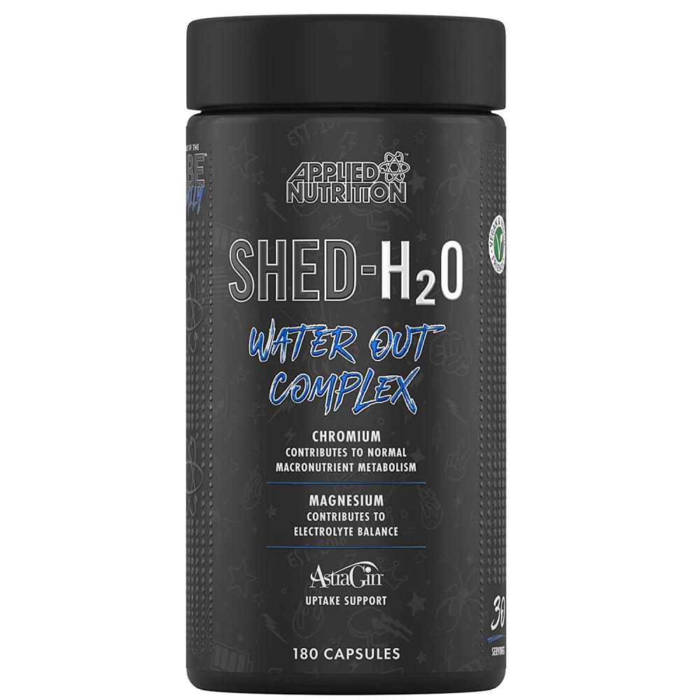 landers ace shark out of water Applied Nutrition Shed H2O, 180 Capsules