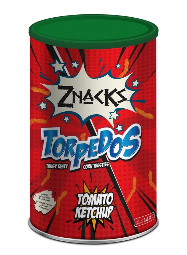 Znacks Torpedos   Tomato Ketchup 140g