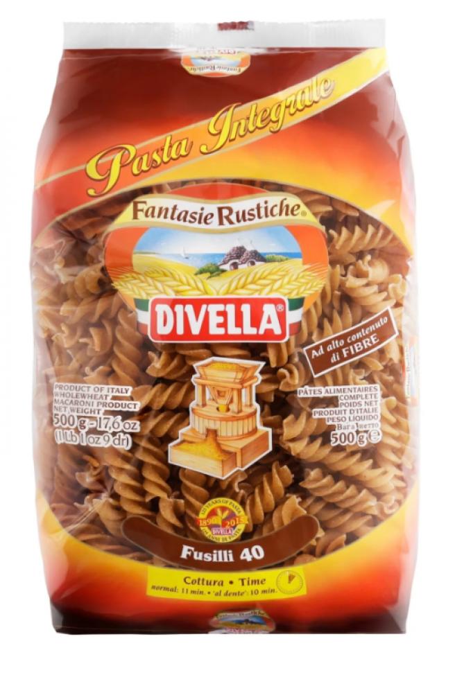Divella / Fusilli integrali, Pasta, 500 g divella pasta penne ziti rigate 500 g