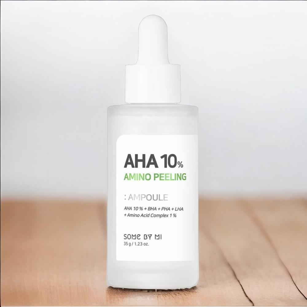 Somebymi Aha 10% Amino Peeling Ampoule 35g the purest solutions revitalizing skin tone evening facial peeling serum 30 ml aha 10% bha 2% revitalizing skin renewal