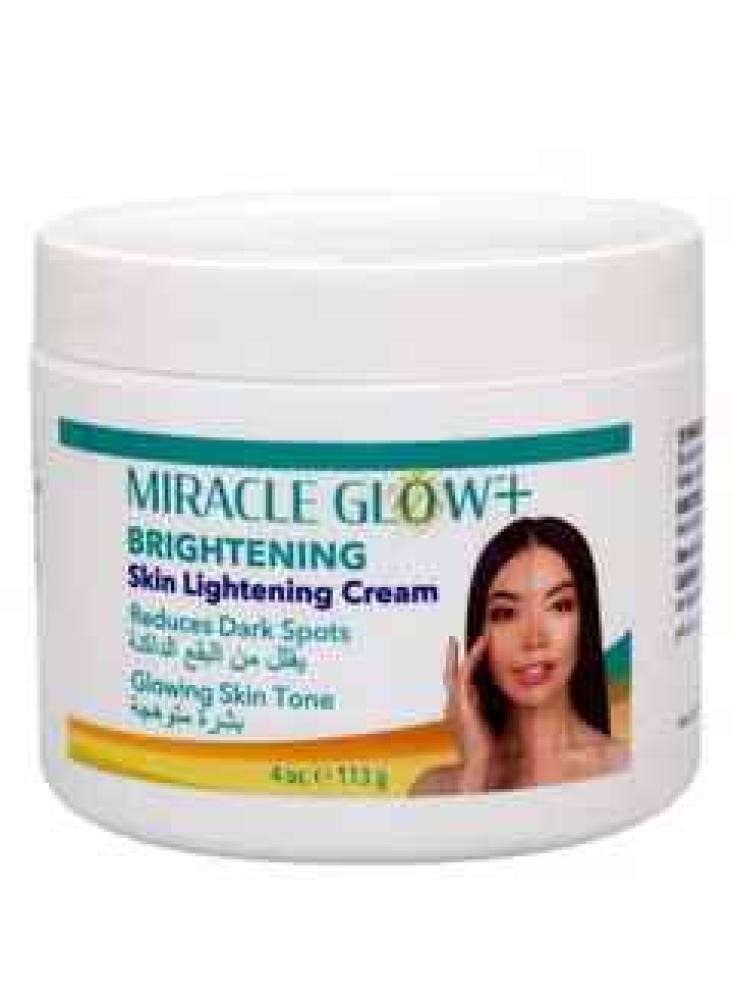 MIRACLE GLOW-SKIN LIGHTENING CREAM 113g miracle glow skin lightening roll on 90g