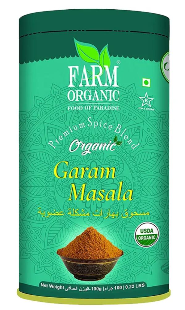 Farm Organic Garam Masala 100 g chings chicken chilli masala mix 50 g