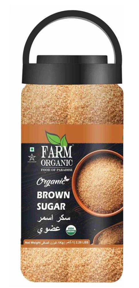 Farm Organic Brown Sugar 1 Kg цена и фото