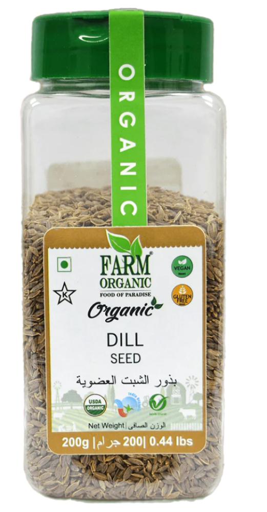 Farm Organic Dill Seeds 200 g farm organic dill seeds 90 g
