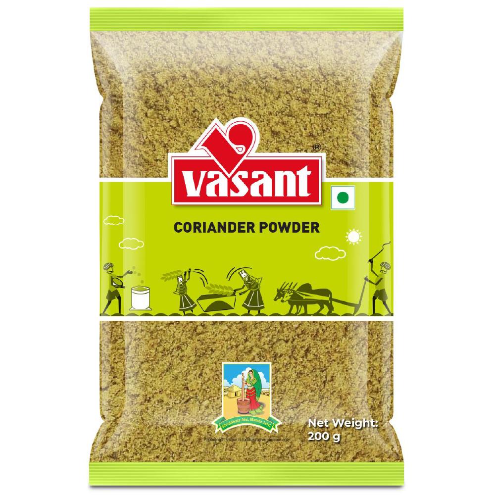 Vasant Pure Coriander Powder 200g vasant pure coriander and cumin powder 100g