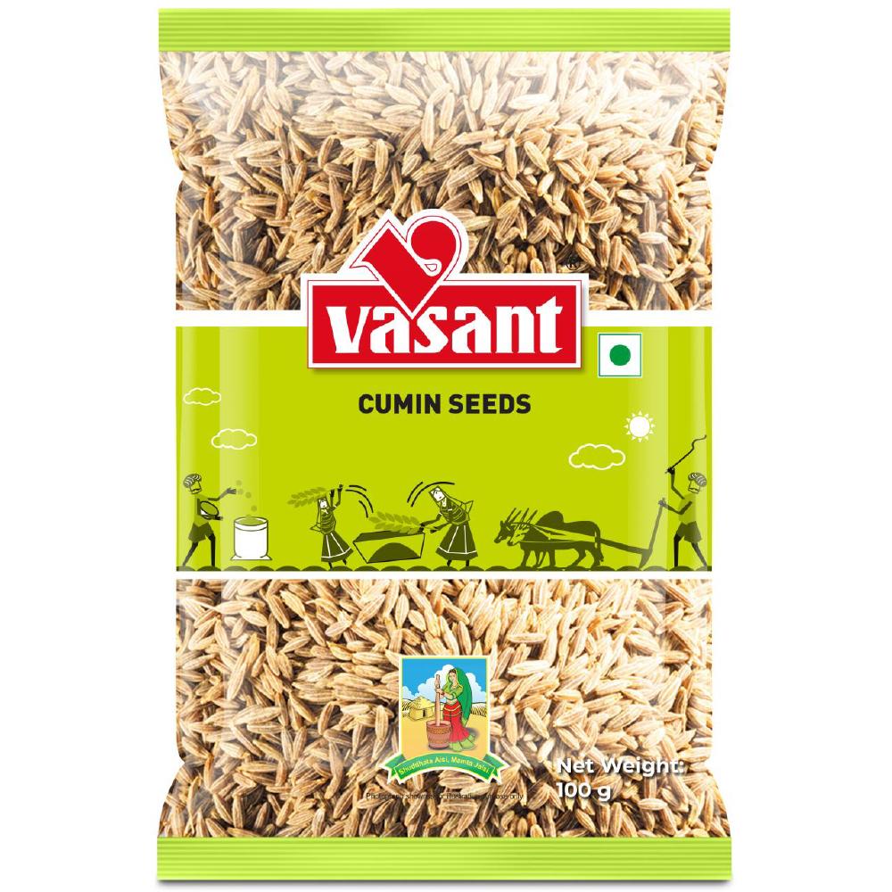 Vasant Pure Cumin Seeds 100g цена и фото