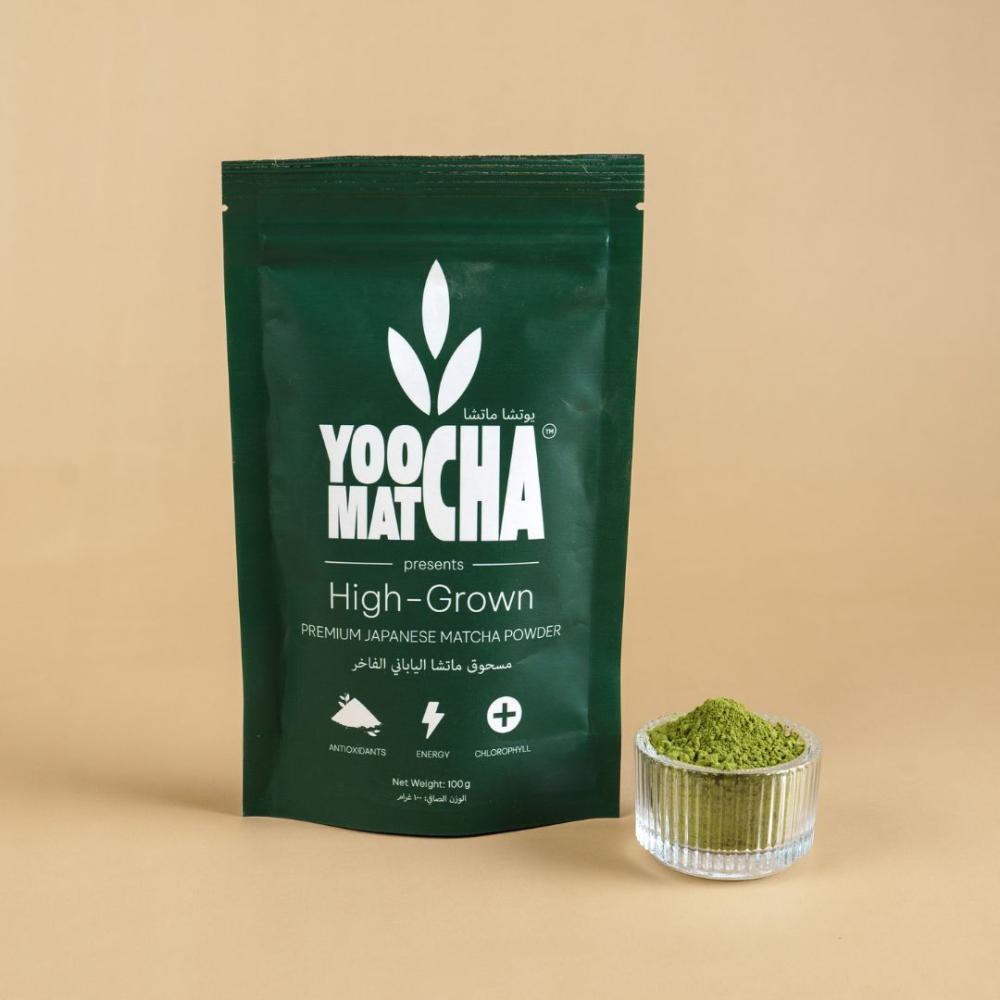 цена YOOCHA MATCHA™ - High Grown - 100g Pack. Premium Japanese Matcha Powder.