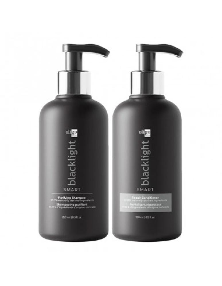 oligo blacklight smart duo maui no 6640 colour protection sea minerals shampoo 385ml green