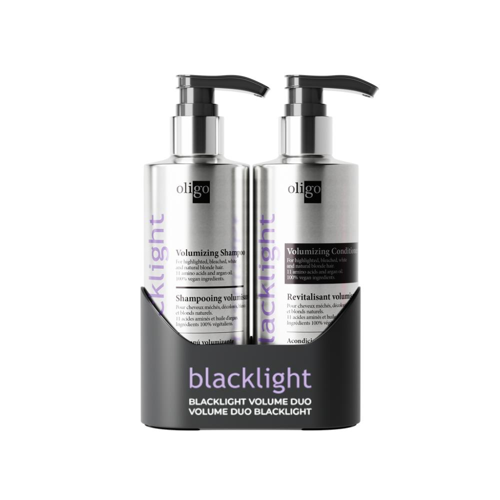 oligo blacklight volume duo floxia paris anti dandruff shampoo for all hair types 200ml