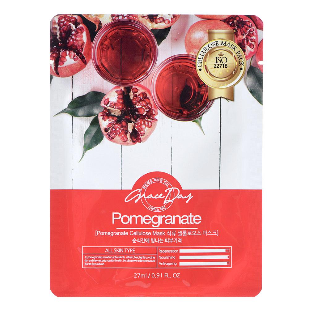100% natural and herbal seaweed extract clay mask clay mask with seaweed extract 150 ml Graceday Traditional Oriental Mask Sheet Pomegranate 1 sheet (27g)