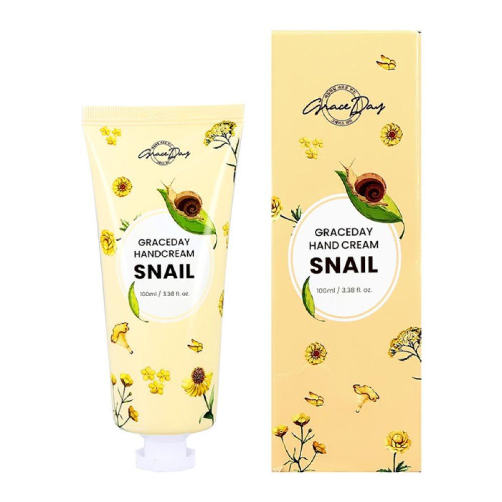 Graceday Snail Hand Cream 100ml gold snail face cream moisturizing whitening anti aging anti wrinkle day cream face care hidratante facial korea skin care
