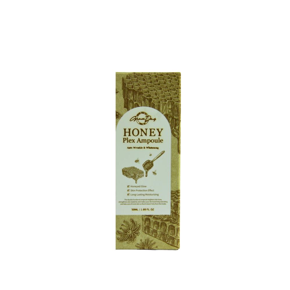 Graceday Honey Plex Ampoule 50ml auquest blueberry hydrating serum shrink pores skin smoothing essence anti aging antioxidant face serum skin care 15ml