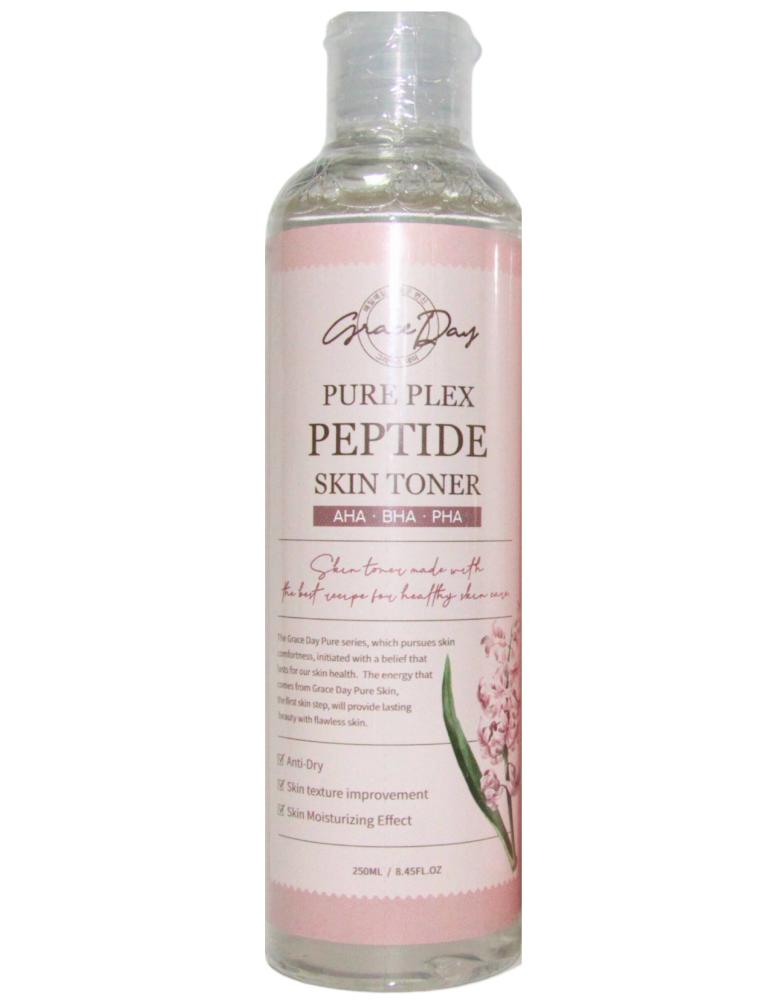 Graceday Pure Plex Peptide Skin Tone 250ml natural stock solution essence hyaluronic acid hydrate astaxanthin brightening anti aging skin care korean cosmetics