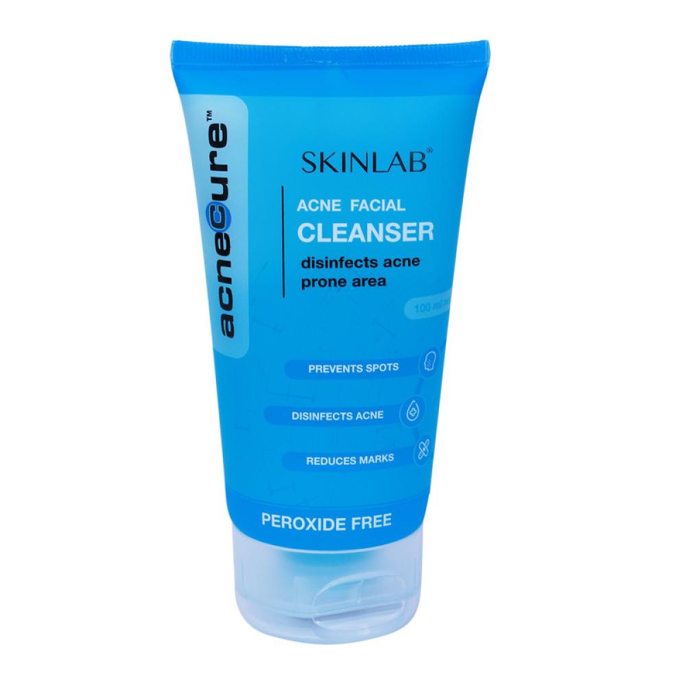 SKINLAB Acnecure Facial Cleanser, 100 ml acne treatment cream serum anti acne removal cream fade acne spot shrink pores whitening oil control moisturizing face skin care