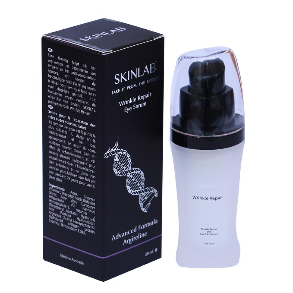 SKINLAB Wrinkle Repair Eye Care Serum, 30 ml cerave eye repair cream under eye cream for dark circles and puffiness delicate skin under eye area with hyaluronic acid and ceramides l 0 5oz 14 ml