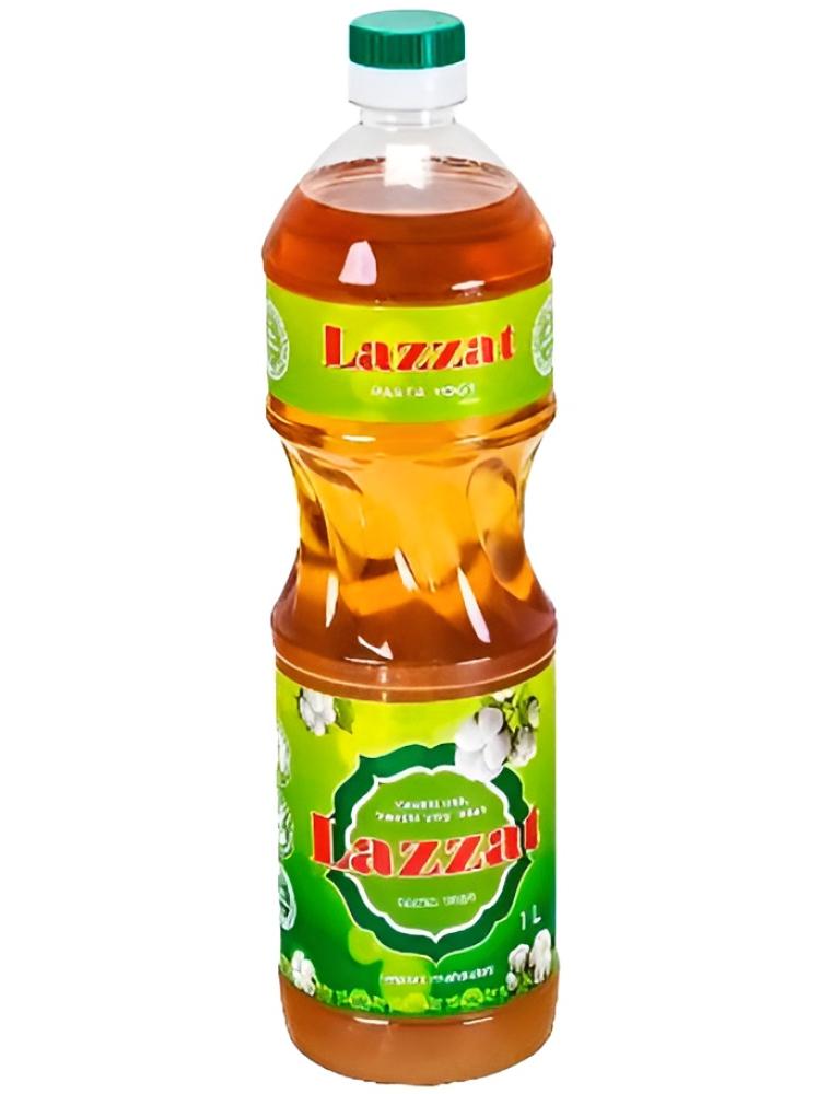 Lazzat Cottonseed oil 1L the vegetable