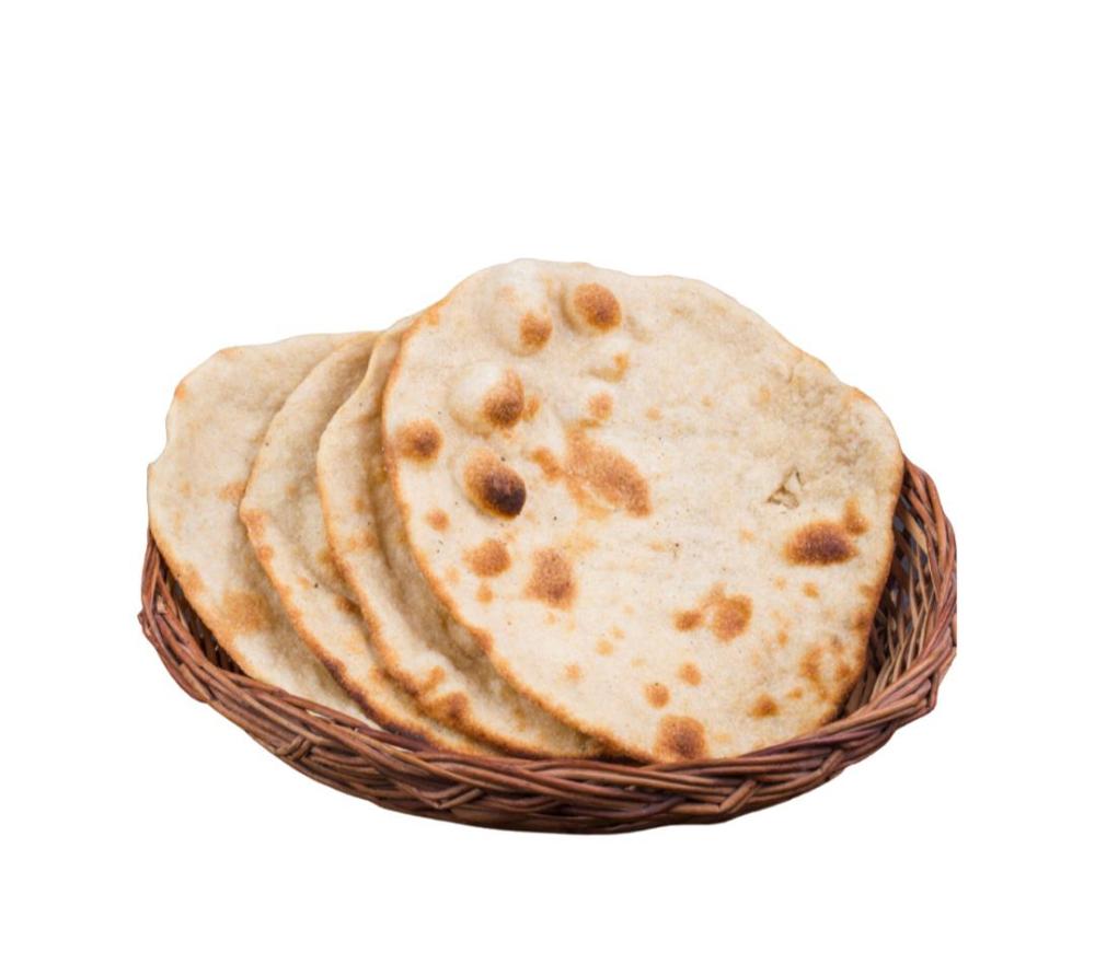 Fresh Roti Flatbreads (5 pcs) hanging a microwave aircraft wrought iron microwave oven multifunction oven rack shelf in the kitchen
