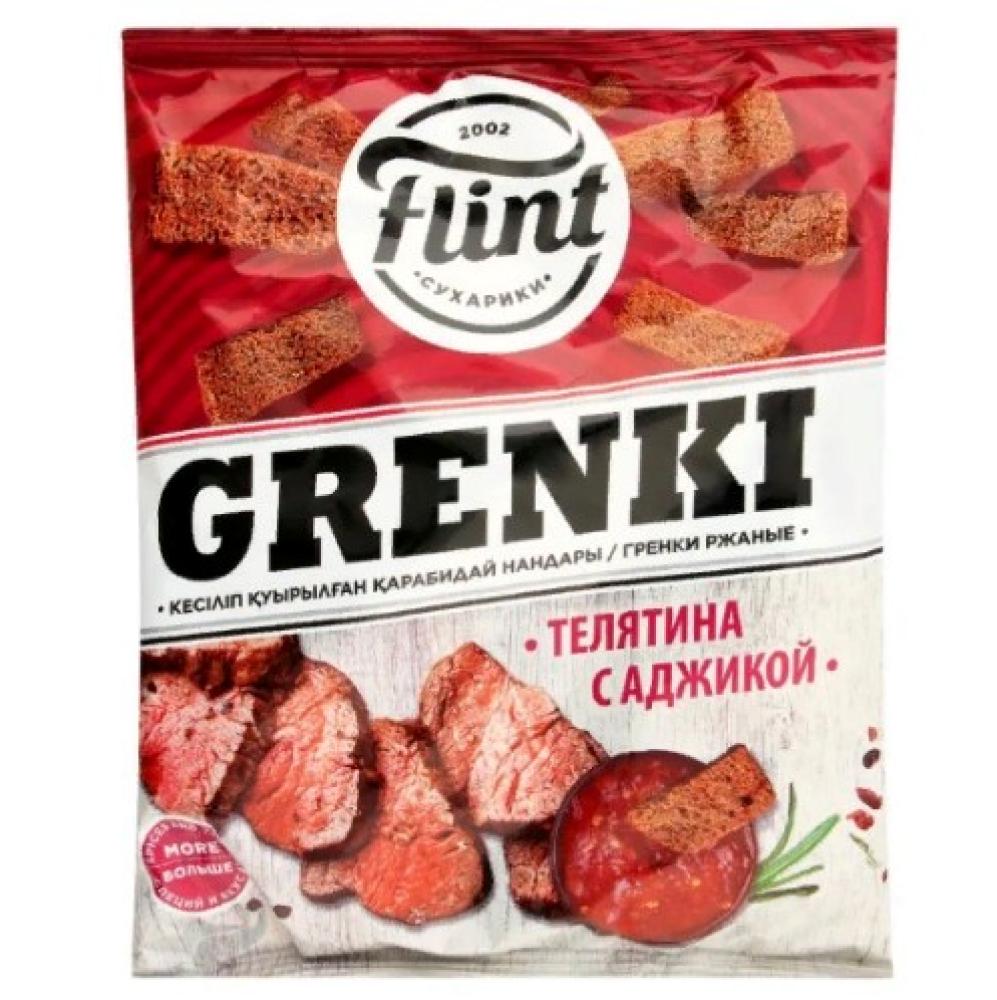 цена Flint Rye croutons to taste veal with adjika 60 g