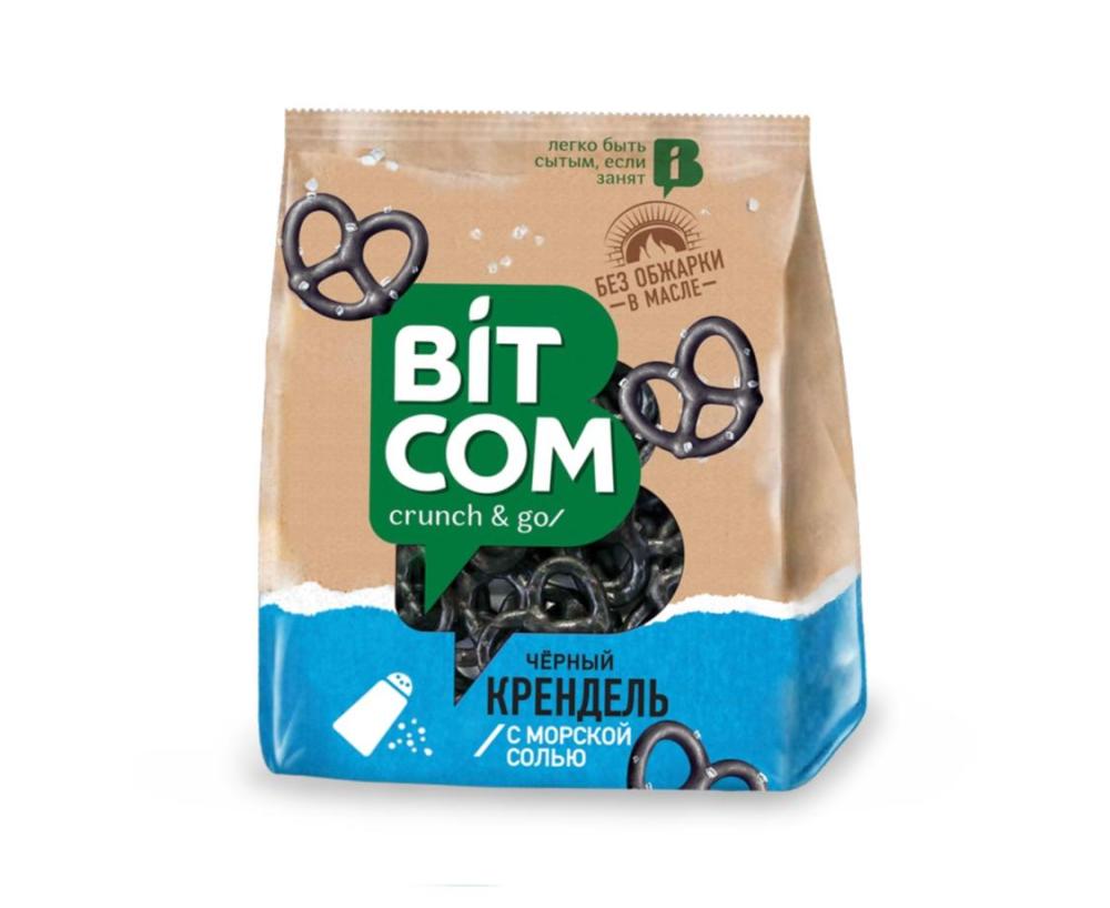 Bit Com Pretzel Black with sea salt 130 g bamboo charcoal handmade soap 100g natural charcoal soap sea salt in addition to mites oil control goat milk cleansing oil