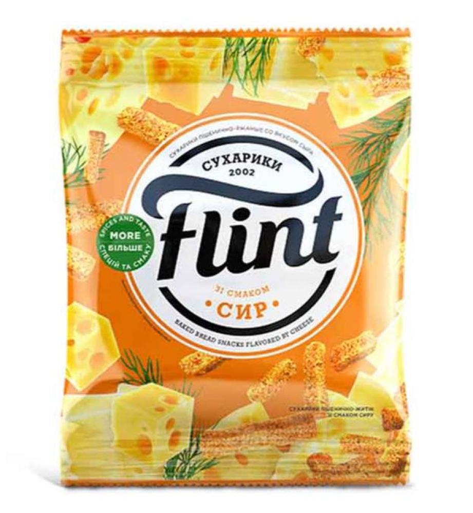 цена Flint Rye wheat crackers with cheese flavor 60 g