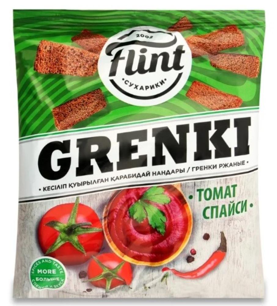 Flint Rye croutons with tomato spice flavor 60 g kirieshki rye croutons with chicken flavor 40 g