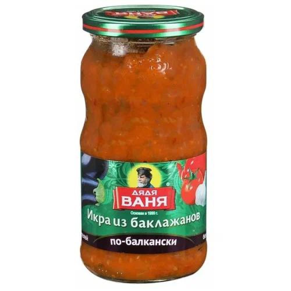 uncle vanya hot chili pepper marinated 170 g Uncle Vanya Balkan Eggplant Caviar 460 g