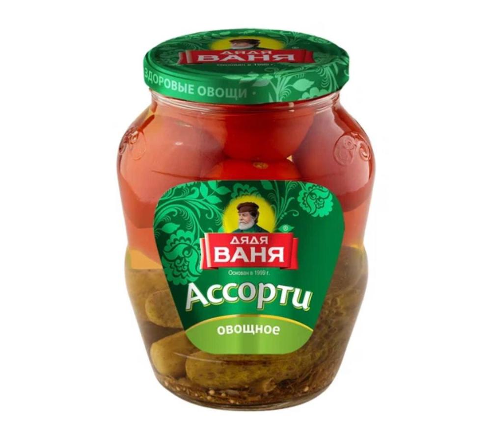 Uncle Vanya Assorted pickled vegetables 1,8 kg