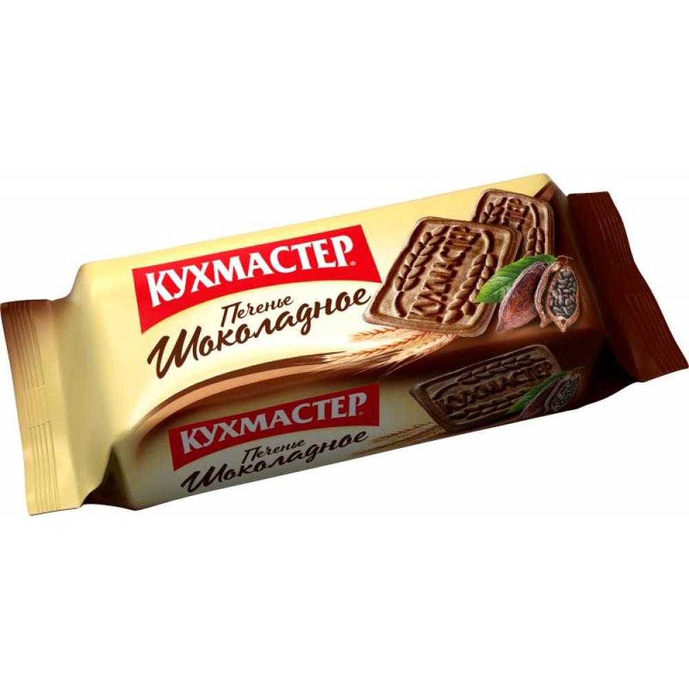 цена Cookies chocolate sugar Kukhmaster 170g