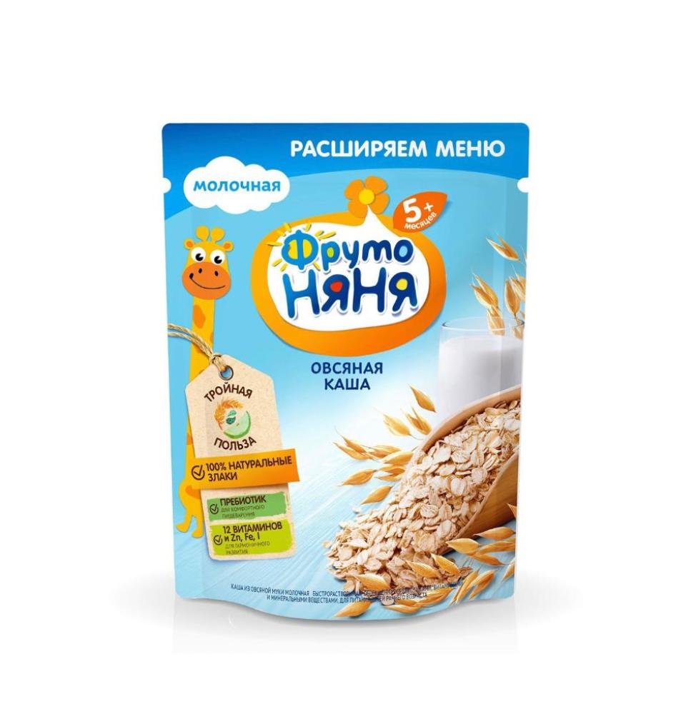 FrutoNyanya Milk oatmeal porridge from 5 months 200g запчасти gmade gmade parts gmade 2 2 gmade g air system full package