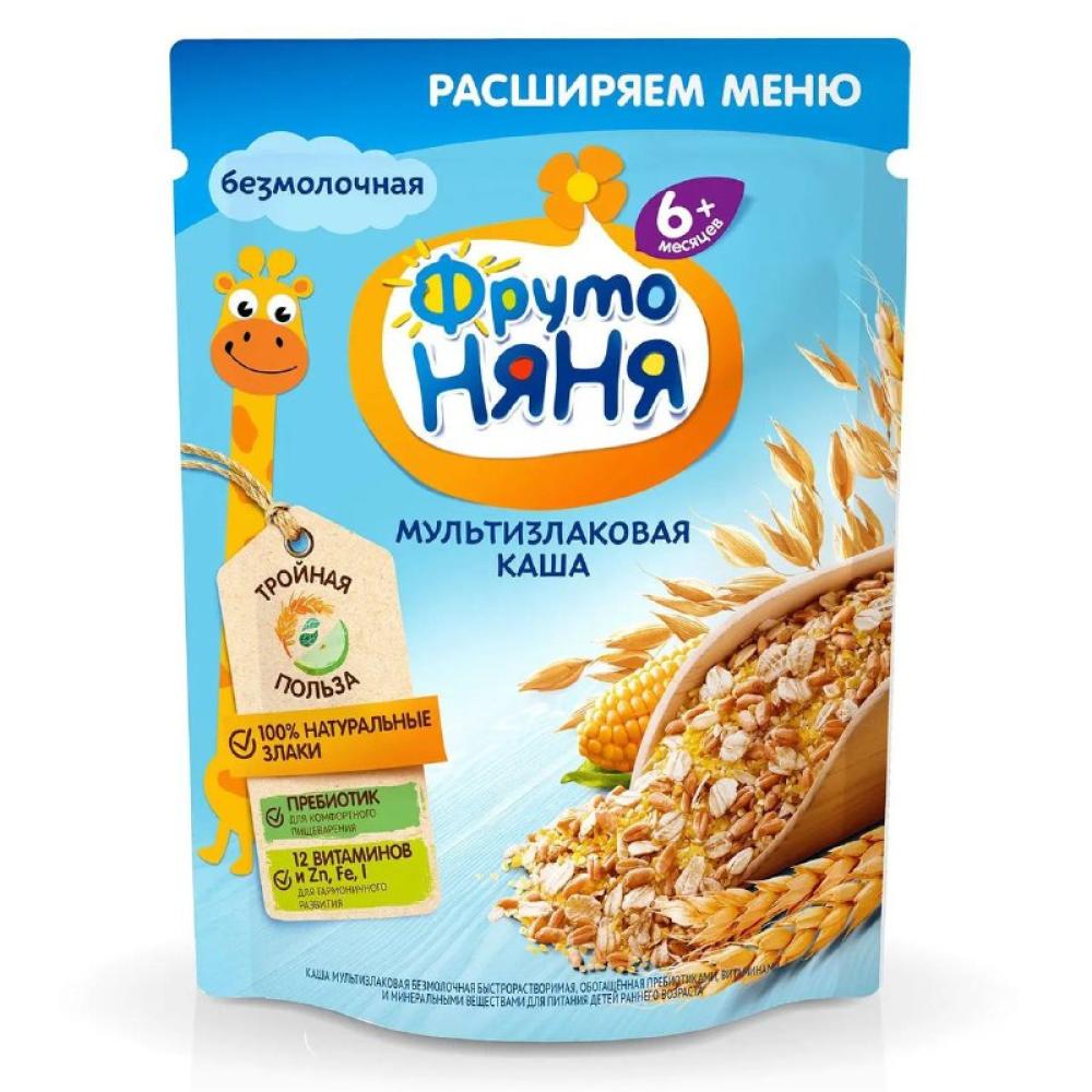 Frutonyanya Dairy-free multi-cereal porridge from 6 months 200g sunshine nutrition cool gummies vitamin d3 60 s