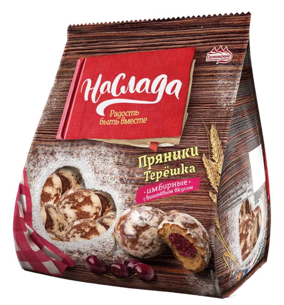 цена Gingerbread Treshka with cherry flavor Naslada 380g
