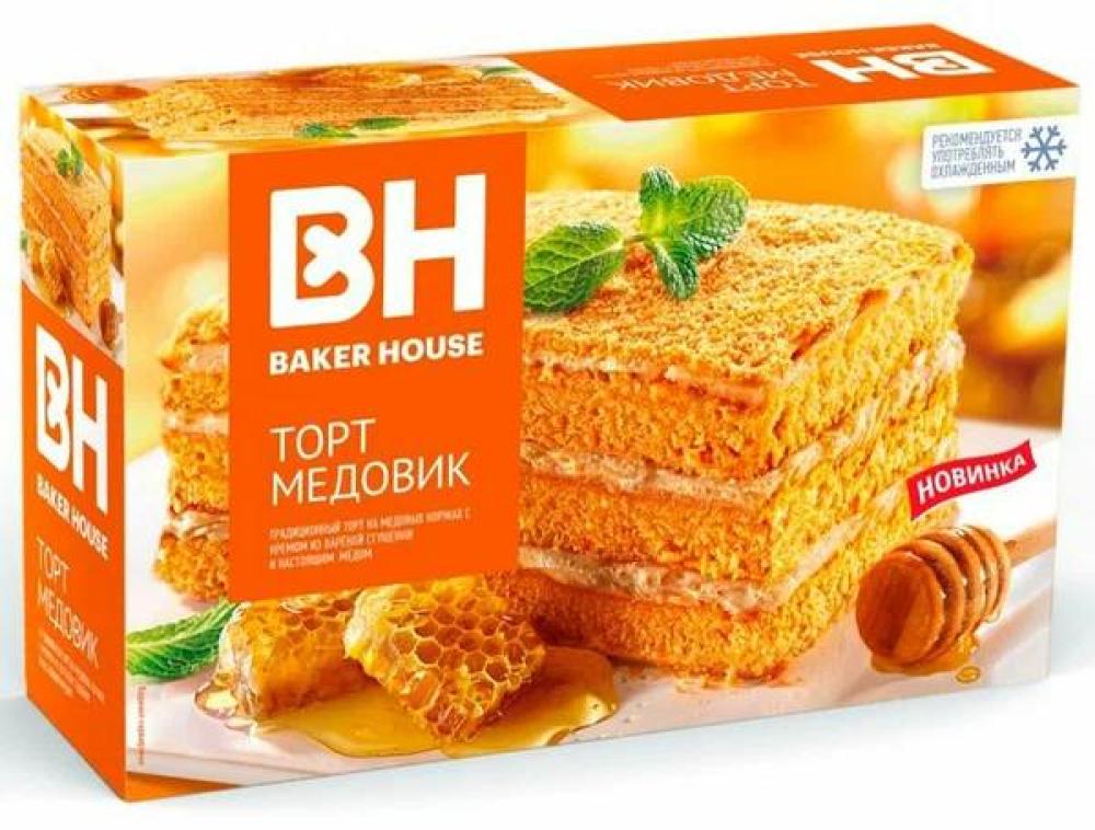 Honey cake Baker House 350g tula gingerbread with boiled condensed milk 140g
