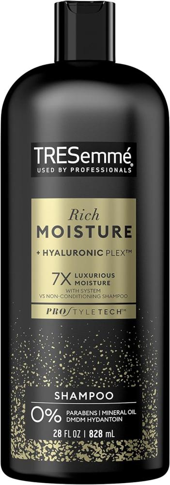 tresemmé strength and fall control shampoo with biotin for 3x stronger hair 400ml TRESemmé Shampoo, Moisture Rich, 28 oz