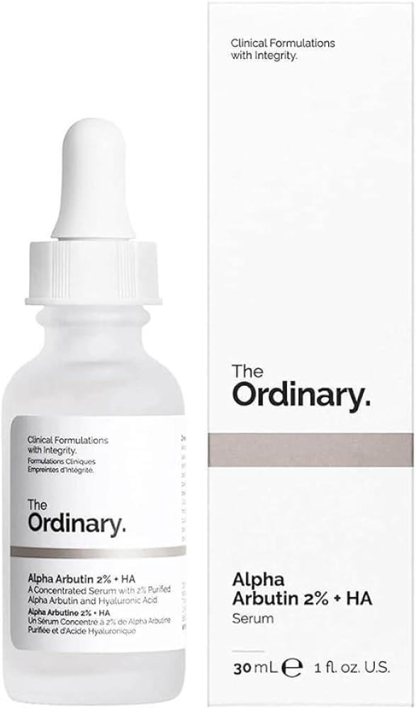 The Ordinary Alpha Arbutin 2% + HA - 30 ml the ordinary retinol 0 2% in squalene 30 ml