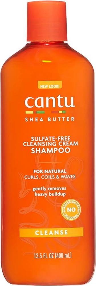 Cantu Shea Butter for Natural Hair Sulfate-Free Cleansing Cream Shampoo 400 ml cantu shea butter for natural hair conditioning creamy hair lotion 12 ounce 335 ml