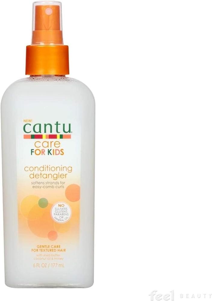 Cantu Care for Kids Conditioning Detangler 6 fl. oz. Pump 177ml shea body butter almond oil and honey 300ml