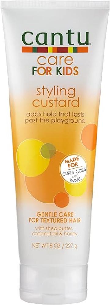 Cantu Care For Kids Styling Custard, 8Oz Tube, 8 Ounce 227ml cantu shea butter for natural hair conditioning creamy hair lotion 12 ounce 335 ml