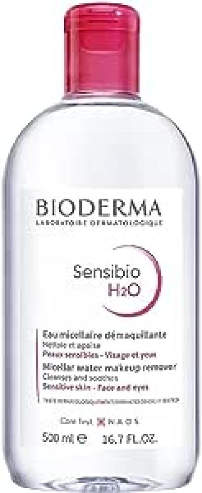 Bioderma Sensibio H2O Make-Up Removing Micellar Water - Sensitive Skin, 500ml bioderma brightening micellar water pigmentbio h2o for skin prone to pigmentation disorders 8 4 fl oz 250 ml