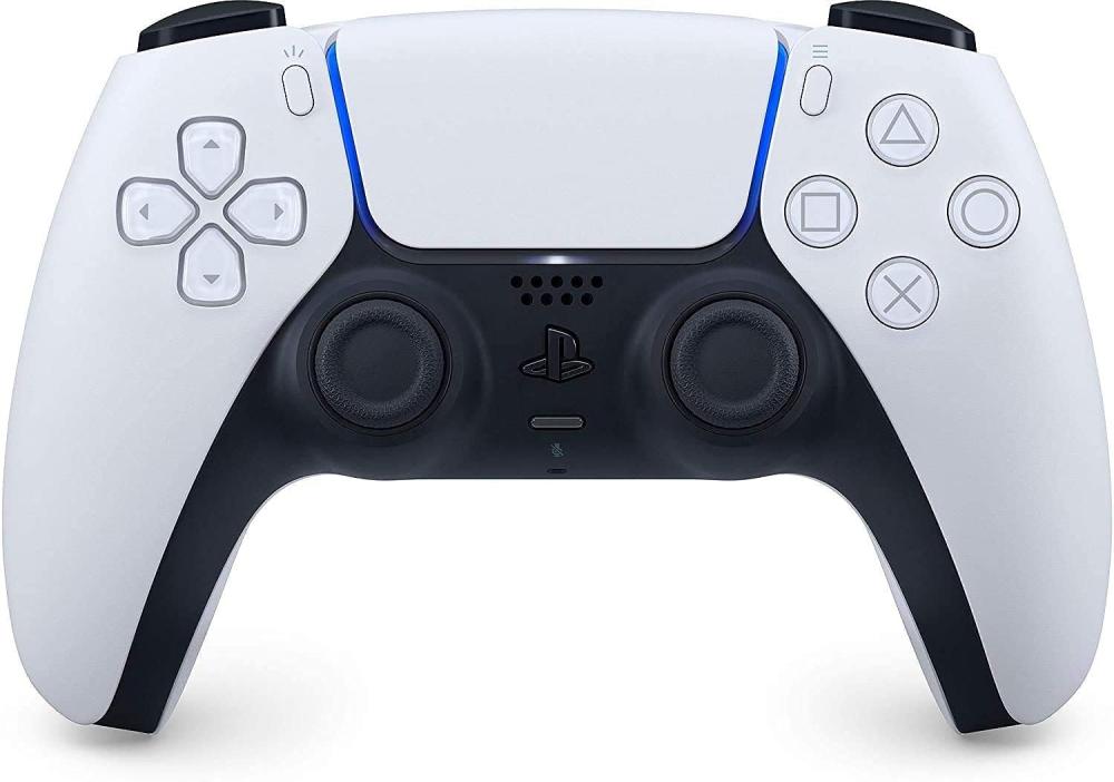 Playstation 5 Dualsense Wireless Controller White playstation 5 dualsense wireless controller ice blue colour