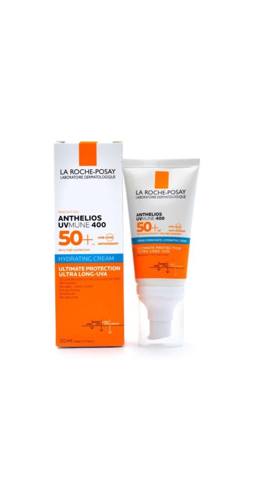 La Roche-Posay Anthelios UVMune 400 Invisible Fluid Fragrance-Free SPF50 plus 50ml has a transparent and gentle formula on the skin that highly protec la roche posay anthelios uvmune 400 invisible fluid facial sunscreen spf50 50ml