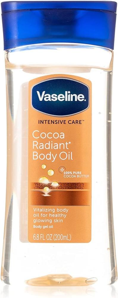 Vaseline Care Cocoa Radiant Body Gel Oil 200 ml africare cocoa butter for skin hair 10 5oz 297g