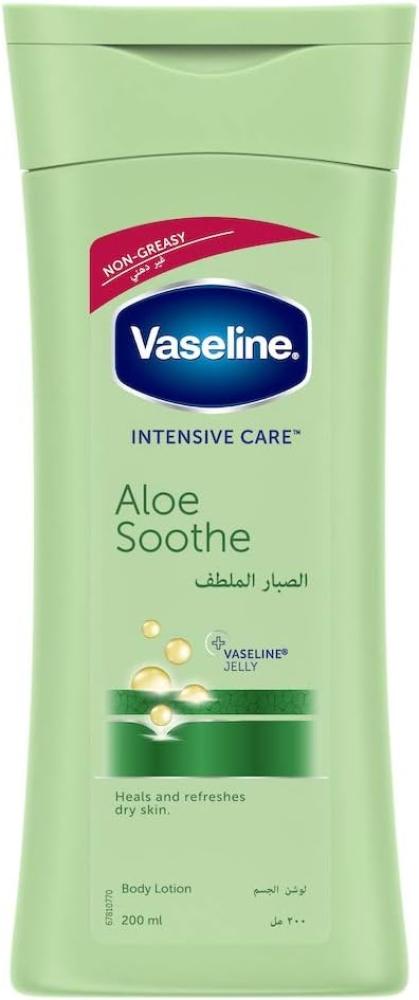 Vaseline Intensive Care Aloe Soothe Body Lotion, 200ML skinlab cleanser daily care dry sensitive skin 150 ml